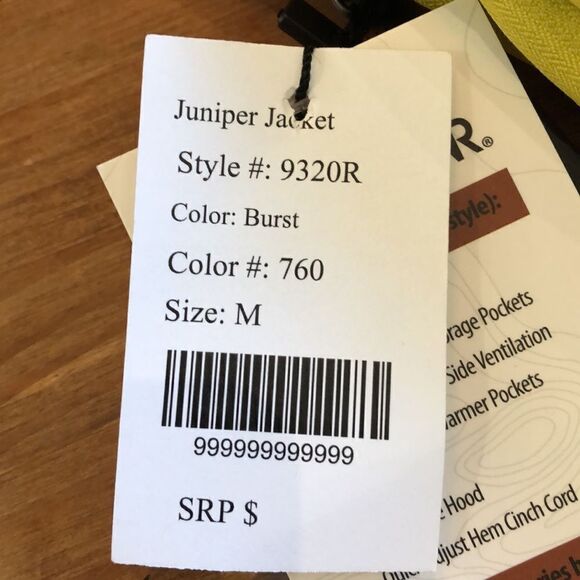 NWT. Boulder Gear Juniper Jacket Sz. M - Picture 8 of 8